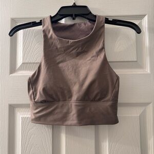 All in Motion Taupe Longline Sports Bra
